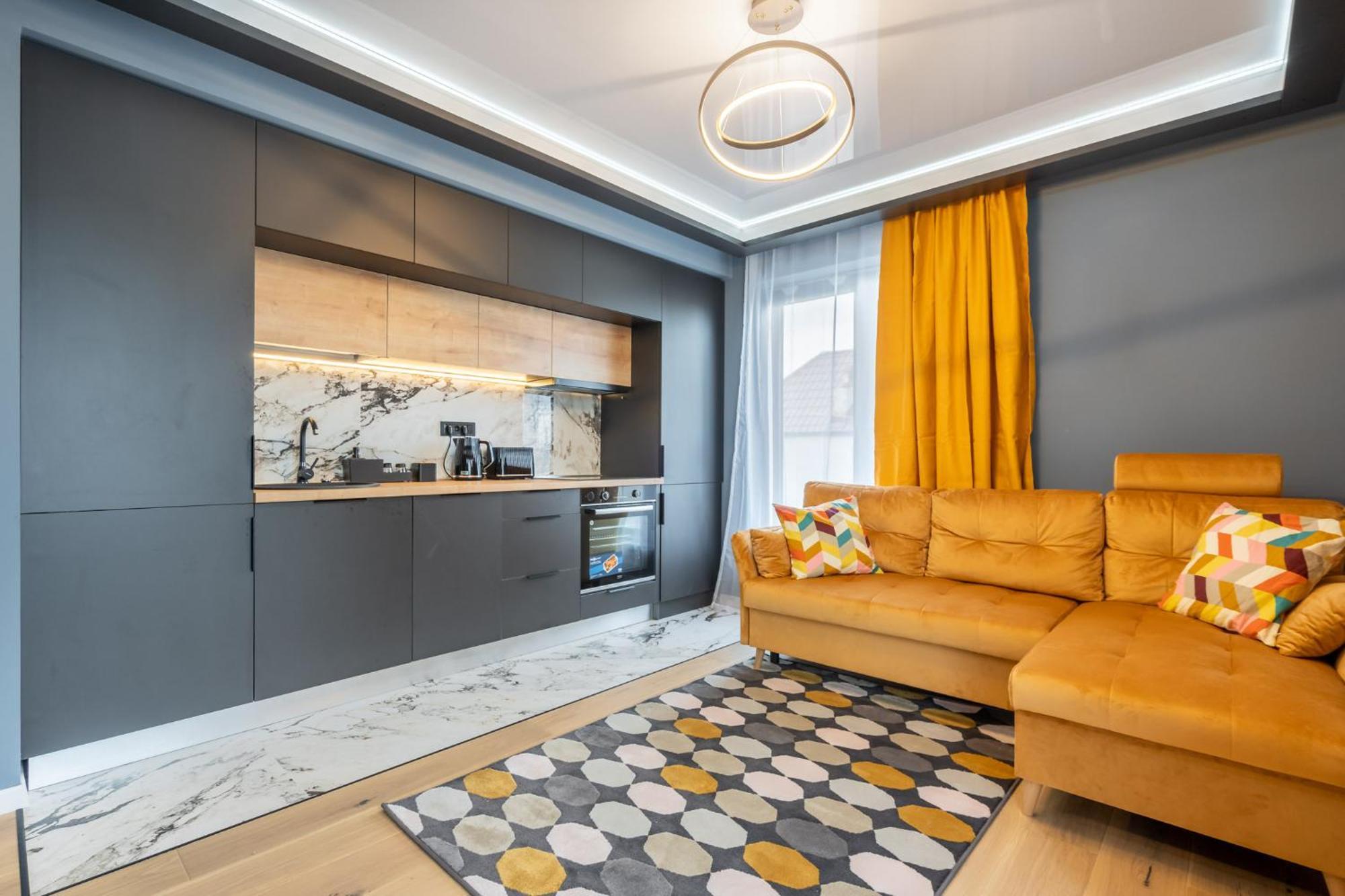 בוקרשט Sunflower - Chic Loft In Tineretului מראה חיצוני תמונה