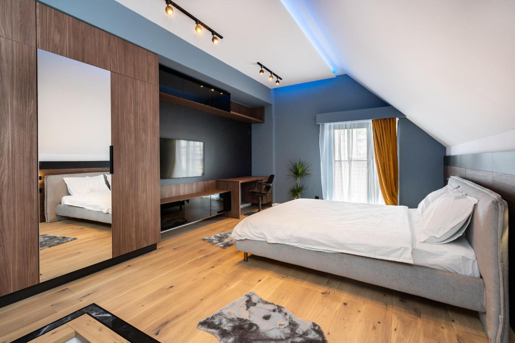 בוקרשט Sunflower - Chic Loft In Tineretului מראה חיצוני תמונה
