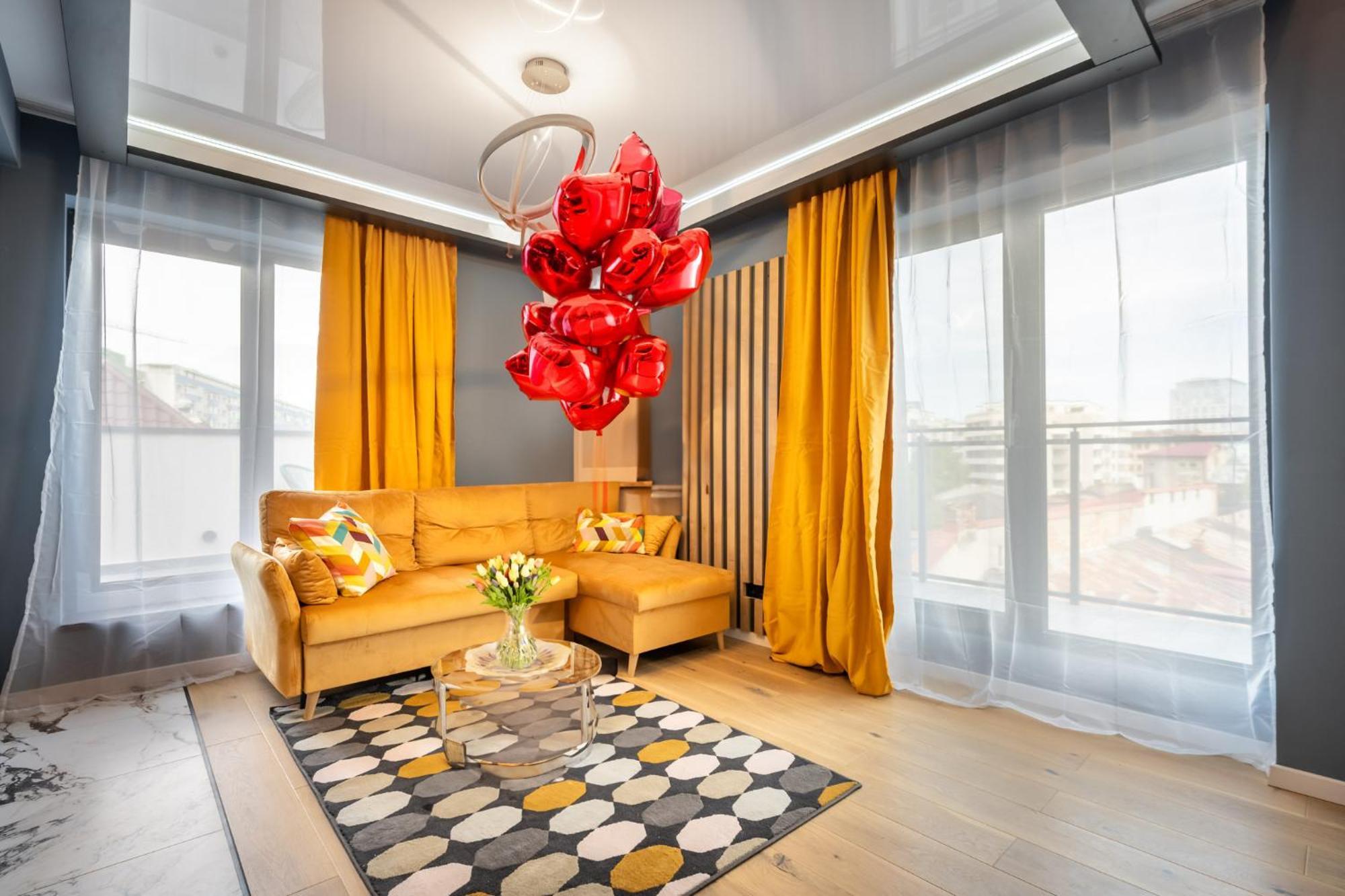 בוקרשט Sunflower - Chic Loft In Tineretului מראה חיצוני תמונה
